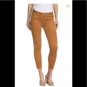 PAIGE Hoxton Ankle Skinny Corduroy Pants